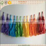 Asia Hanging Tissue Paper Tassel for Wedding Decoration
