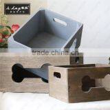 Wooden Storage Bin thumbnail-2