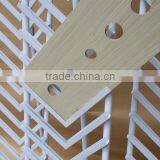 Custom Powder Coat Big Metal Ceramic Floor Tile Display Stand HSX-S0363 thumbnail-4