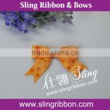 5/8 Inch Yellow Dot Printed Ribbon Factory Directly Satin Ribbon Bow