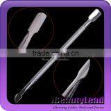 Durable Staniless Steel Cuticle Nail Pusher 2 Way Use Pusher