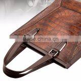 QIALINO New 2016 Vintage Leather Briefcase Leather Man Laptop Bag for Macbook Air/pro 12 13 thumbnail-6