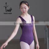 2016 Latest Tank Lace Inserted Women Leotard thumbnail-1
