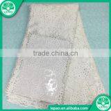 Wholesale High Quality African Heavy Swiss Guipue Lace Fabric Stores in China thumbnail-2