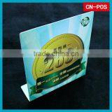 Plastic Card Rack With Printing for Hanging
