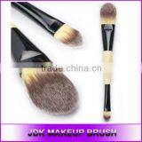 Hot sale Double Ended makeup Concealer Brush Wood handle Concealer Foundation brushes wholesale