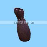 Unglazed Terracotta Flower Vase thumbnail-1