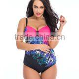 Wholesale Latest Mature Women Sexy One Piece Plus Size Swimwear thumbnail-4