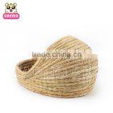 Carno Wholesale Handmade Woven Grass Pet Bed Pet nest