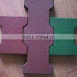 Dog Bone Shape Rubber Floor Tiles thumbnail-1