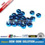 Metallic Blue Round Tungsten Fishing Beads thumbnail-1