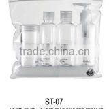 4Pcs Bottles Set Designer Plastic Cosmetic Bottle Sets Travel Sets thumbnail-5