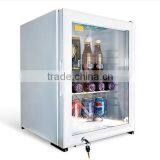 GRT - XC38 - 1 38L Hot Sale Glass Door Mini Refrigerator thumbnail-3