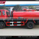 Dongfeng 4*2 170hp Heavy Duty 7000-8000 Liters Fecal Pump Fecal Suction Fecal Truck thumbnail-3