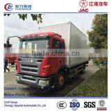 JAC Cooling Van Truck 10 Ton, Frozen Sea Food Refrigerated Truck thumbnail-2