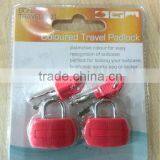 Coloured Travel Padlock thumbnail-1