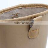 Mens Pvc Waterproof Fur Interior Winter Snow Rain Boots Insulated thumbnail-4