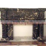 CARVED MARBLE FIRE PLACE thumbnail-1