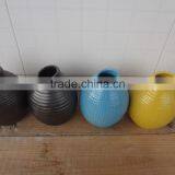 Black and White Bud Flower Vase ,mini Stoneware Vase thumbnail-4