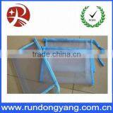 New Style Great Quality Clear PVC Bag With Blue Zipper thumbnail-1