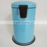 Powder Coated Dustbin 12L Stainless Steel Foot Pedal Trash Can Kitchen Waste Bin thumbnail-4