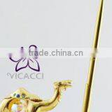 Best Gift for Business 24K Gold Plated Camel With Pen Holder thumbnail-3