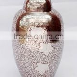 top quality centerpiece shiny flower print urns