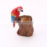 Novelty Wooden Hand Craft Animal Pen Holder, Creative Wooden Craft Animal Pen Pot thumbnail-1