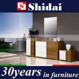 Mdf Frame Walnut Decorative Wall Mirror M-1 thumbnail-1