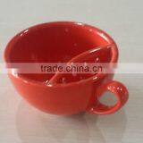 Wholesale 200ml Unique Ceramic Tea Filter Mug thumbnail-4