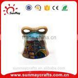 Wholesale Custom High Quality ITALIA Souvenir Ceramic Bell for Sale thumbnail-1