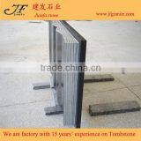 Flated Chinese Shanxi Absolute Black Granite Bible Headstones thumbnail-3