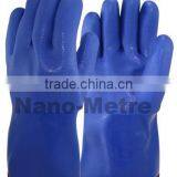 NMSAFETY Removable Pvc Long Glove Oil Proof Gloves Winter Pvc Gloves thumbnail-1