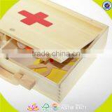 Wholesale Baby Wooden Medical Toy, Hot Sale Kids Role Play Wooden Medical Toy, Popular Wooden Medical Toy W10B041 thumbnail-3