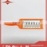 Orange Stainless Steel Kitchen Mircroplane Zester Grater thumbnail-2