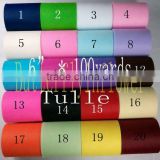 hot sale ! fabric tulle Robe Tulle roll many colors to choose