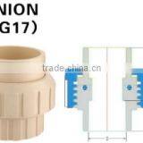 ASTM D2846 CPVC FEMALE ELBOW WITH PLATE