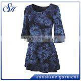 Fashion Latest Tie -Dye Summer Dresses Woman 2017 thumbnail-1