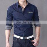 High Quality China Fancy Design Latest Shirt Designs for Men thumbnail-1