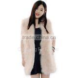 CX-G-B-137E Genuine Feather Dress Lady 's Vest thumbnail-1