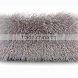 CX-D-01 Genuine Mongolian Lamb Fur Cushion Covers/ Pillow thumbnail-4