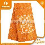 Bestway Top-end Handmade Embroidery Tulle Lace Beaded Bridal Lace Fabric French Net Lace Fabric With High Quality FL0245 thumbnail-4