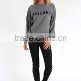 2017 New Style Printing Crew Neck Sweatshirt Women Sweatshirt thumbnail-3