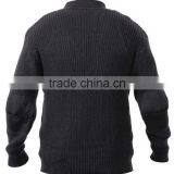 Classic Style Cotton/ Acrylic/ Woolblack Mens Military Combat Sweater thumbnail-3