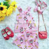 Girls Boutique Outfits Baby Girl Summer Clothes Children's Animal Pattern Clothing Set Cartoon Outfit thumbnail-1