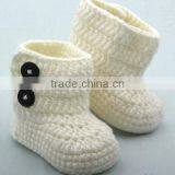 Wholesale New Fashion Girl Crochet Baby Booties thumbnail-1