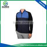 OEM Custom Contrast Color Full Zipper Polyester Nylon Men's Sweatshirt thumbnail-2