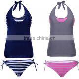 China Wholesale Two Piece Tankinis Set for Women Beachwear thumbnail-1