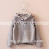 Wholesale Pullover Hooded Sweater For Baby Girls Designs thumbnail-1