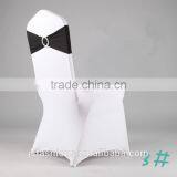 Spandex Lycra Chair Bands Elastic Chair Sash With Buckle for Wedding thumbnail-4